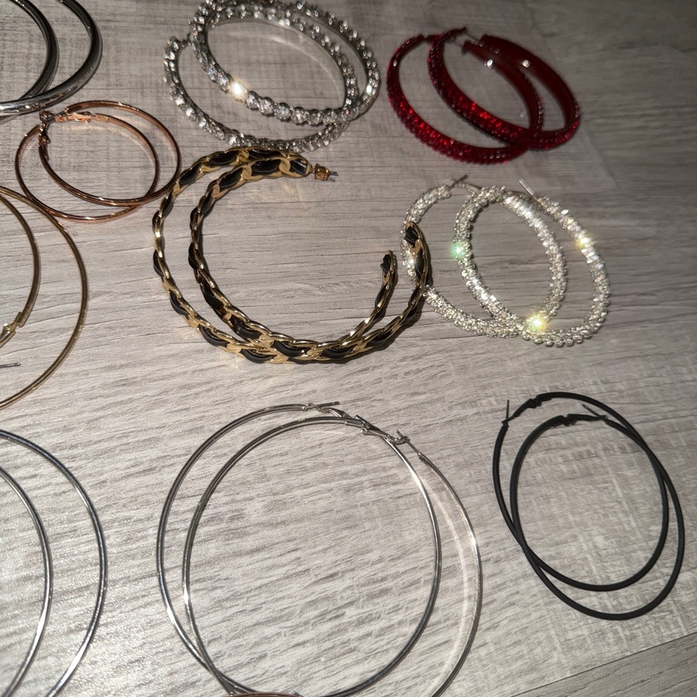 Hoop Earring Bundle - Picture 2 of 4